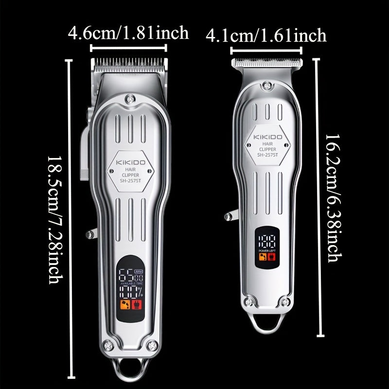 KIKIDO Original Design Multifunctional Hair Clipper Set Professional Men's Hair Trimmer Adjustable Cordless Hair Cutting Machine